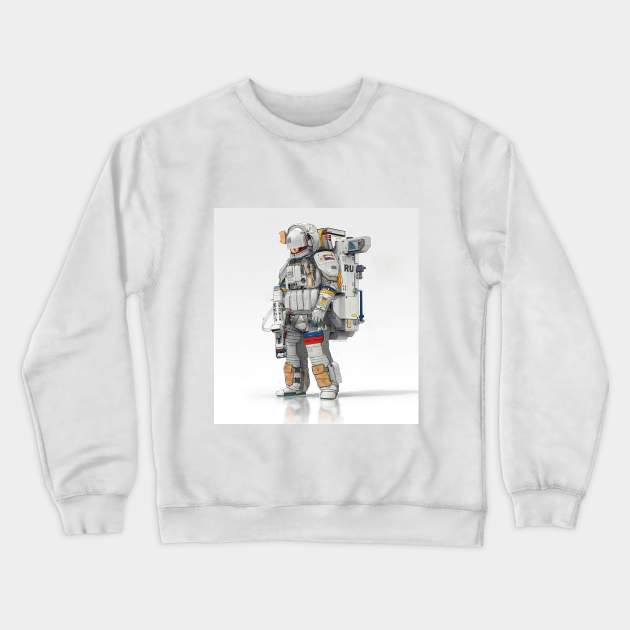 Russian space warrior Crewneck Sweatshirt by buco